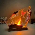 Handmade Lava Dragon Resin Lamp (3)